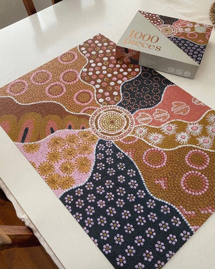 1000 Piece Puzzle - Desert Flower
