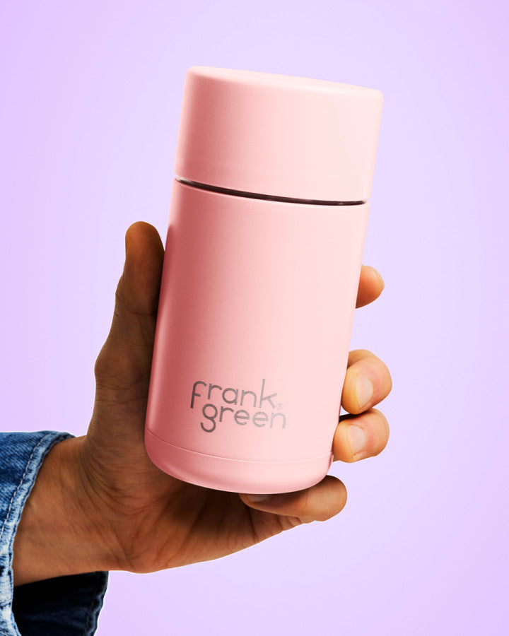 12oz Reusable Cup (button) - Blushed