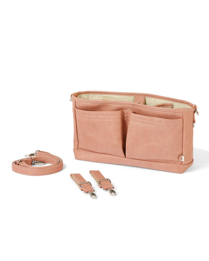 Signature Pram Caddy - Dusty Rose