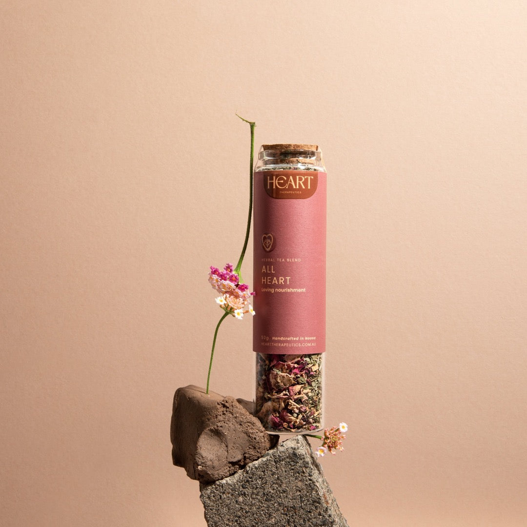 All Heart - Healing Support Tea Blend - Glass Jar 50g