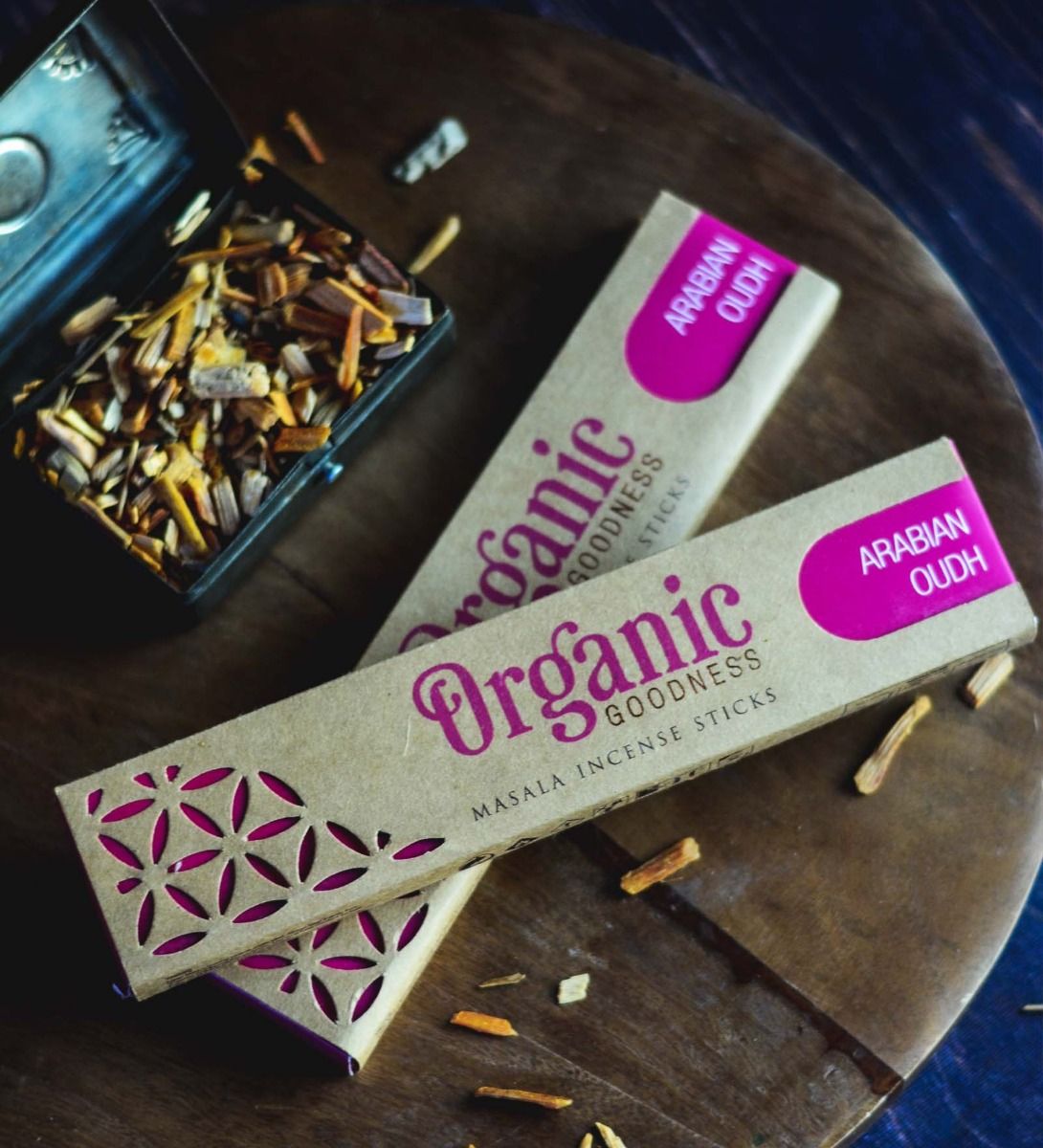 Organic Goodness Masala Incense Sticks - Arabian Oudh