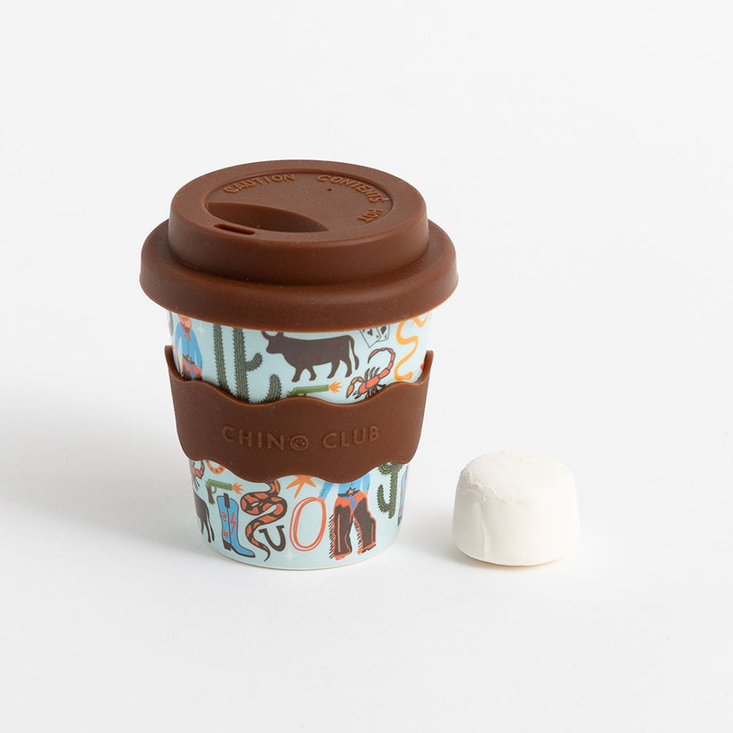 Babychino Cup 4oz - Cowboy