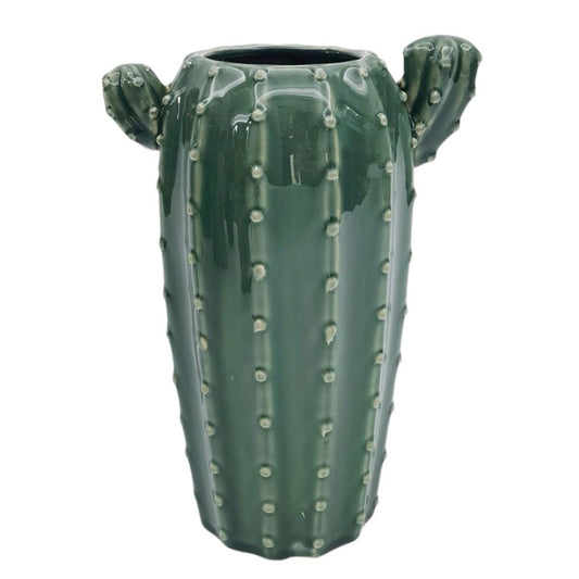 Cactus Vase - Green 26cm