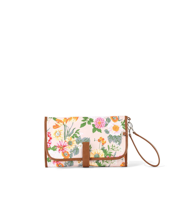 Change Mat Clutch - Garden Party