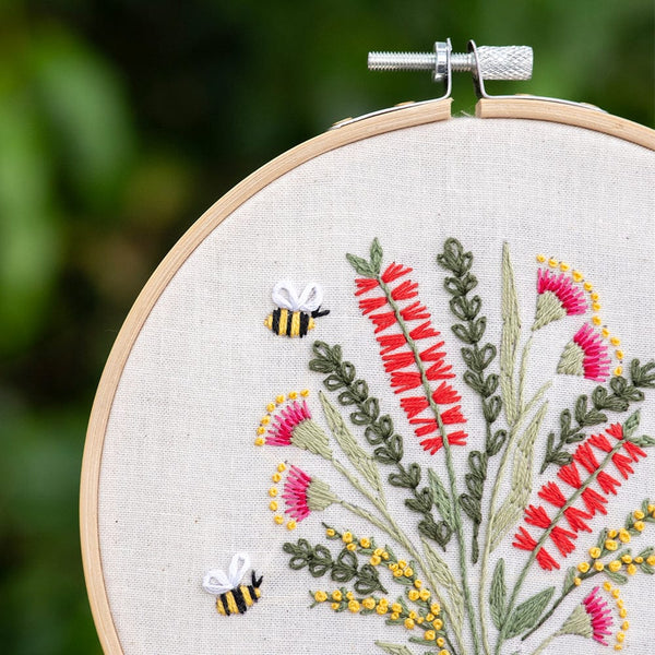 Embroidery Kit - Australian Native Bouquet