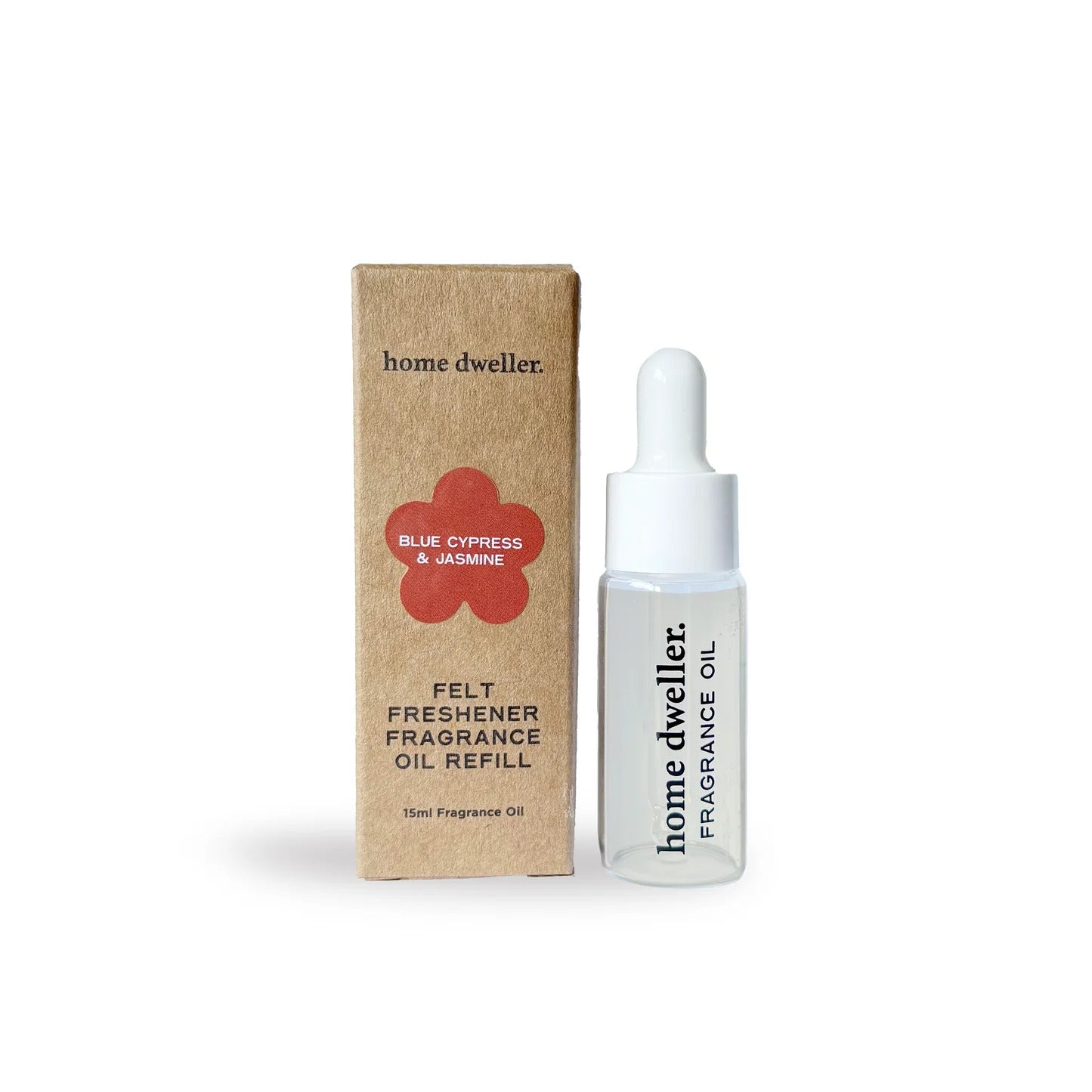 Felt Freshener Fragrance Oil Refill 15mL - Blue Cypress & Jasmine