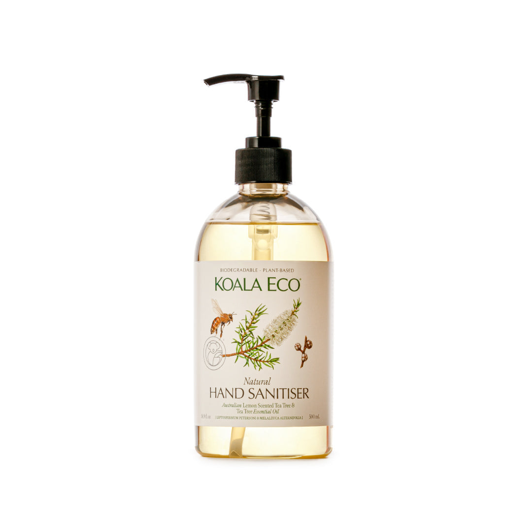 Natural Hand Sanitiser 500mL - Lemon Scented Tea Tree