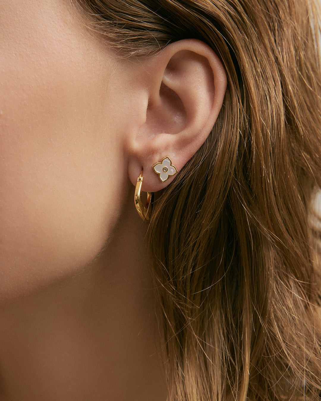 Mae Studs- Gold