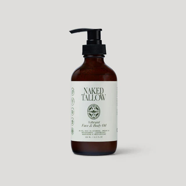 Naked Tallow Vibrant Face + Body Oil