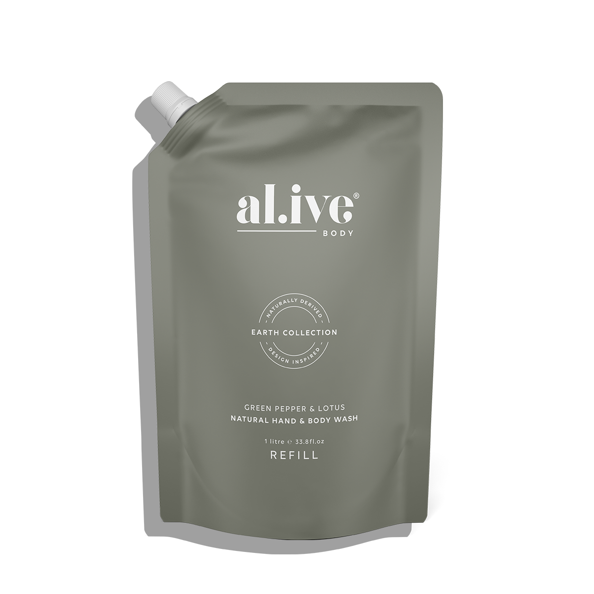 1 Ltr Wash Refill - Green Pepper & Lotus