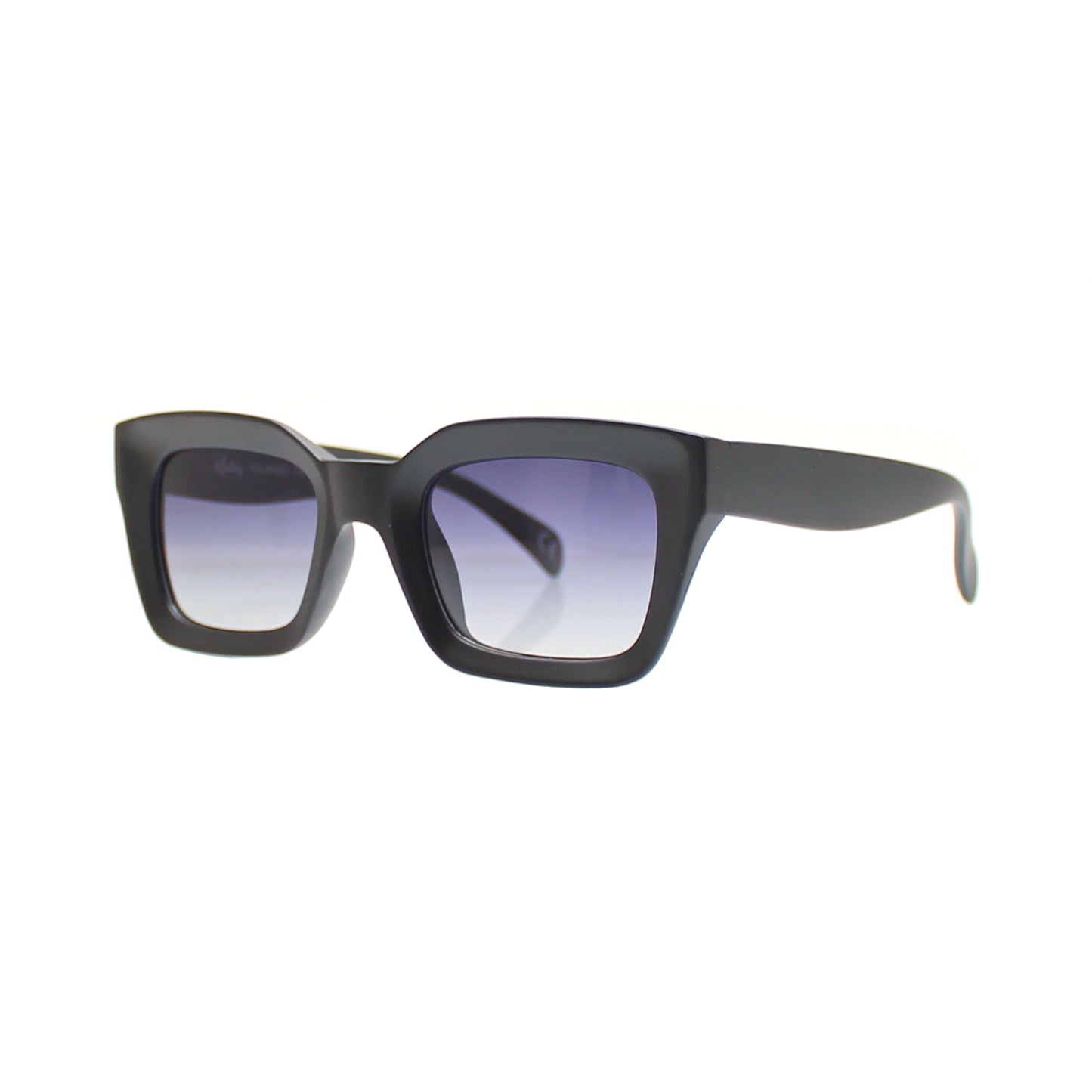 Onassis Sunglasses - Matt Black