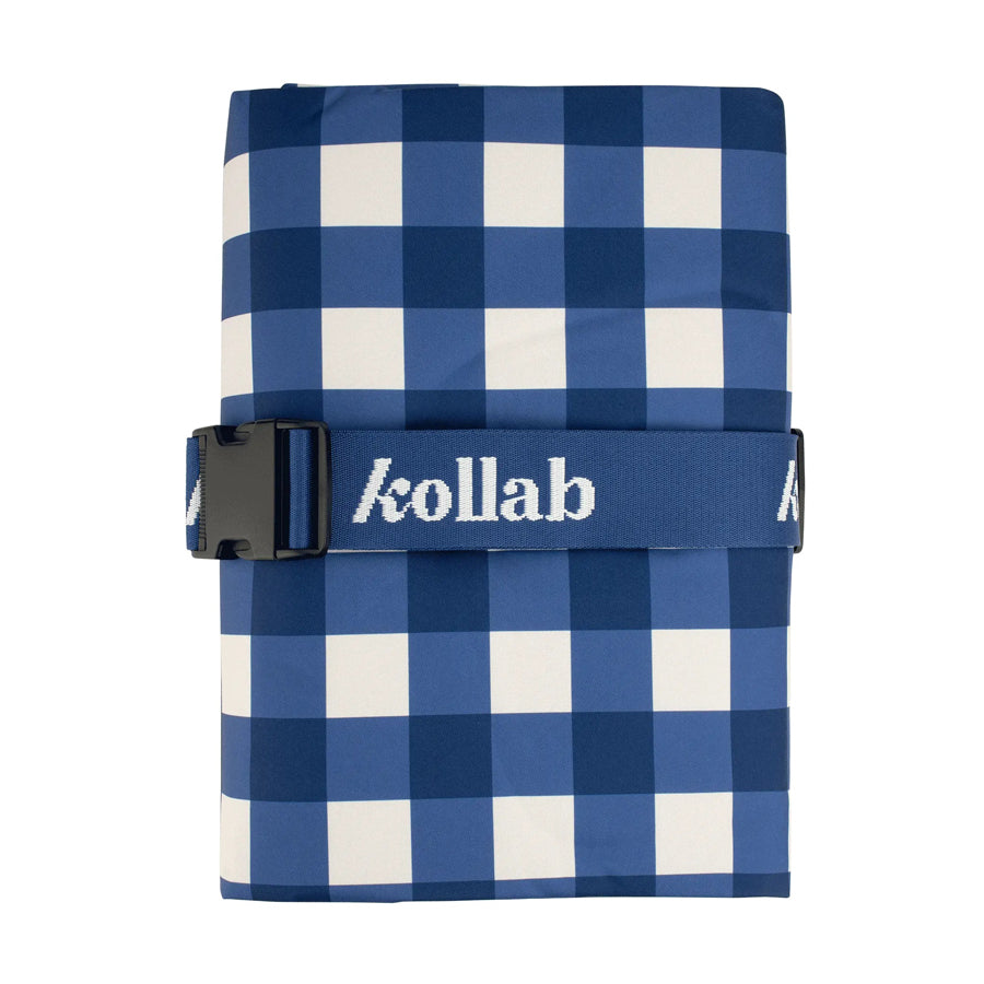Picnic Mat - Blue Check