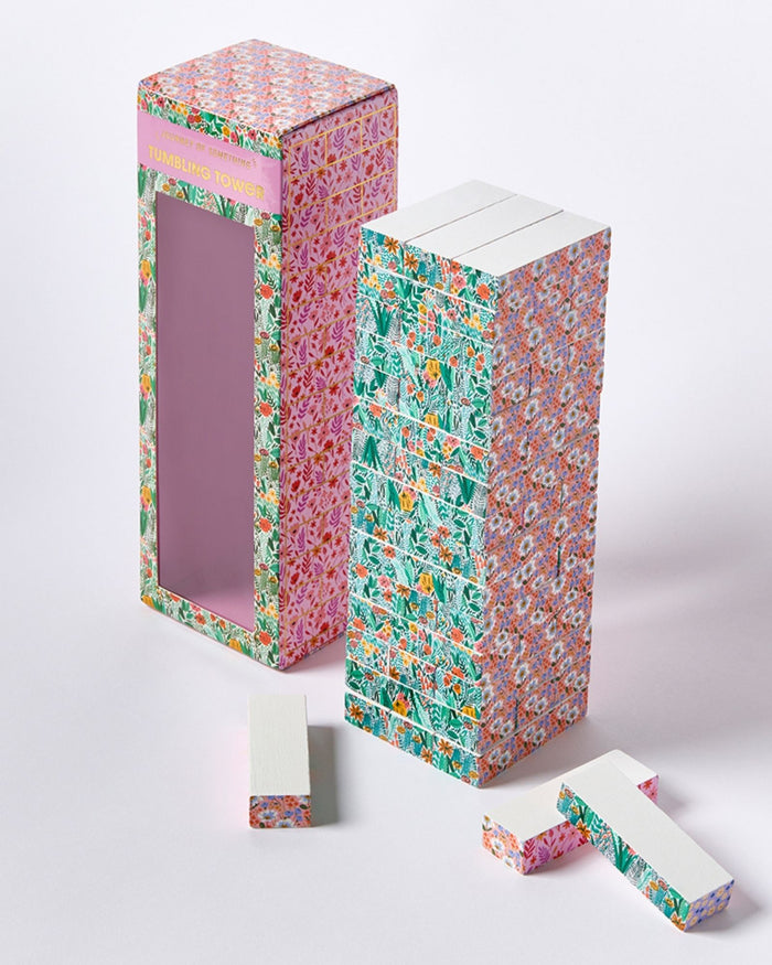 Floral Tumbling Tower