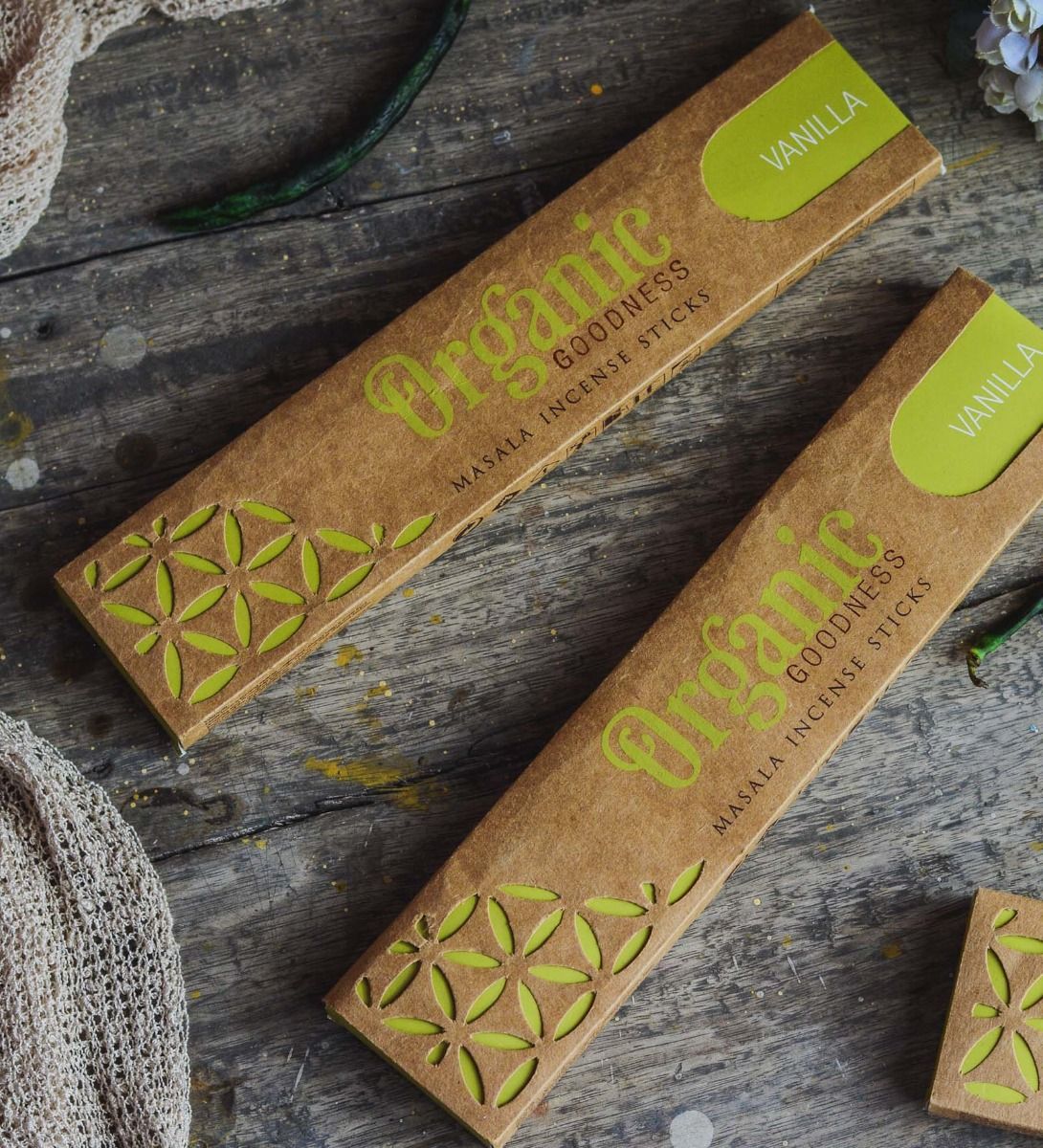 Organic Goodness Masala Incense Sticks - Vanilla