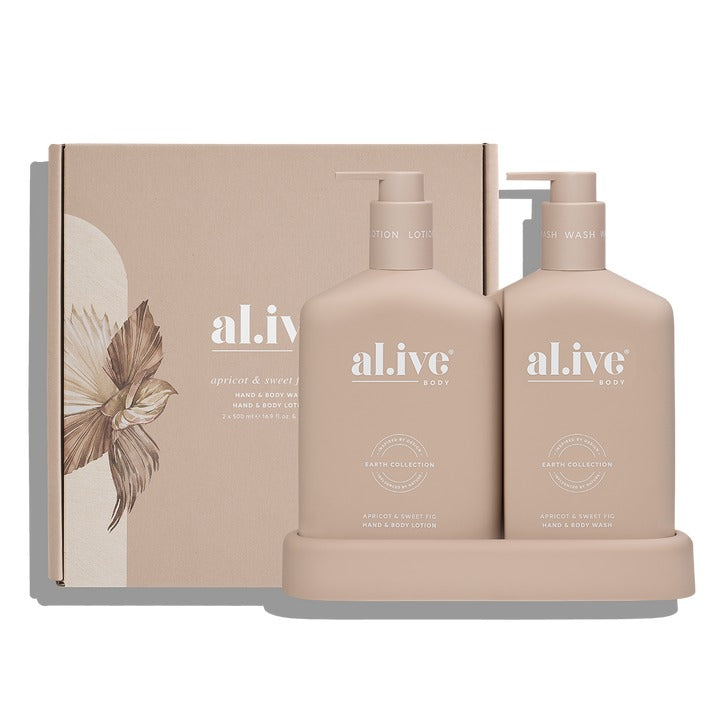 Wash & Lotion Duo - Apricot & Sweet Fig