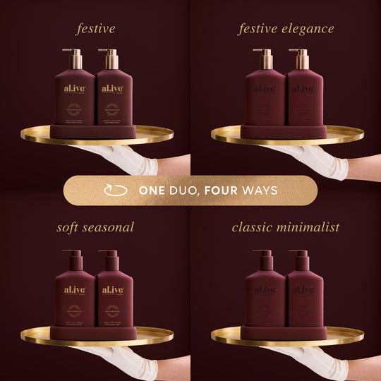 Transformative Wash & Lotion Duo - Sweet Plum & Berries