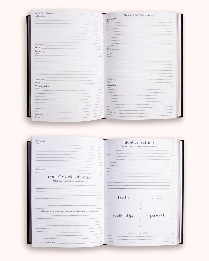 2026 Year Of Growth Book - Rich Burgundy