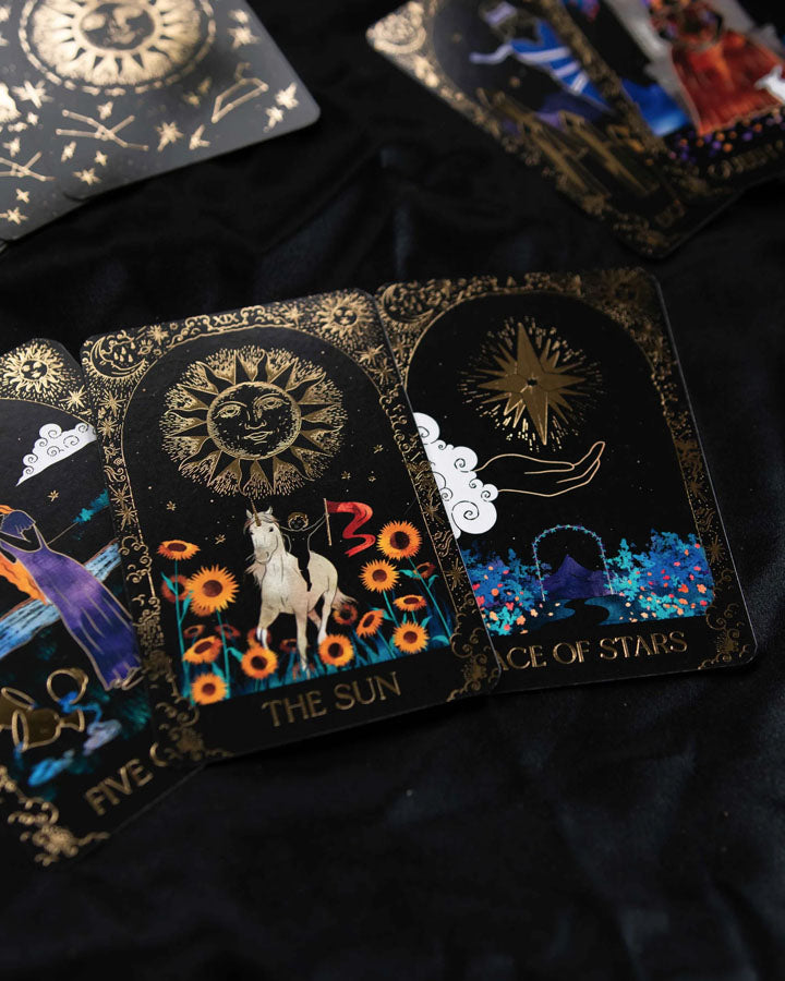 Dreamy Moons Tarot - Black