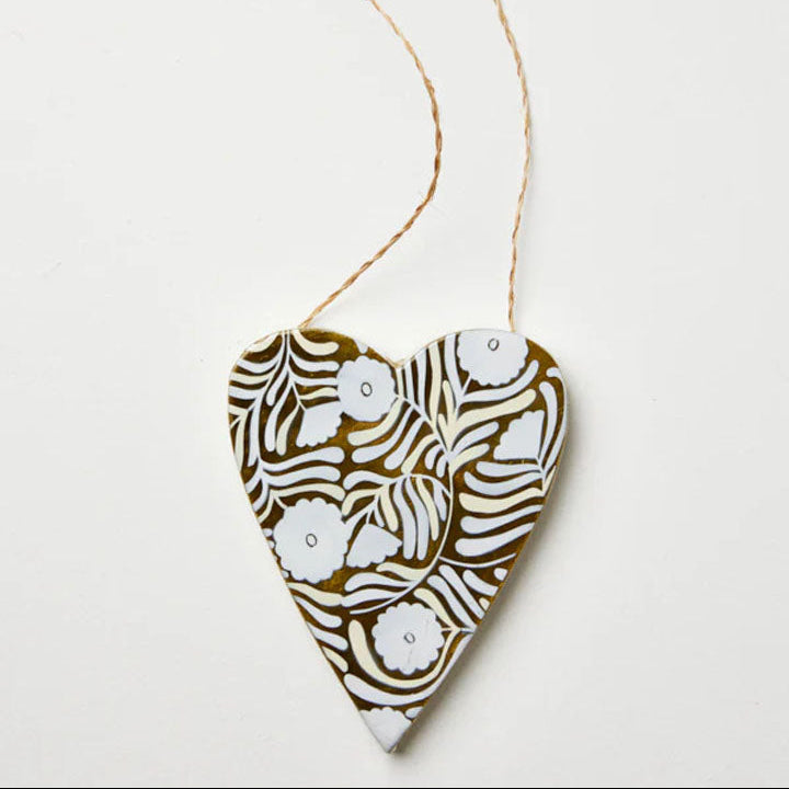 Folksy Heart - Green