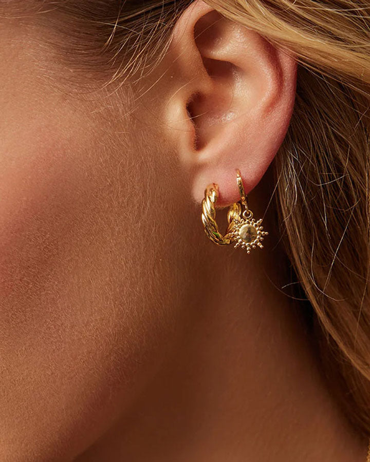 Lazuli Earrings - Gold