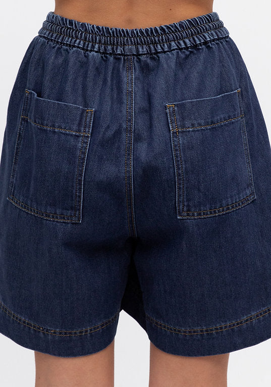 Mirage Denim Short - Dark Blue