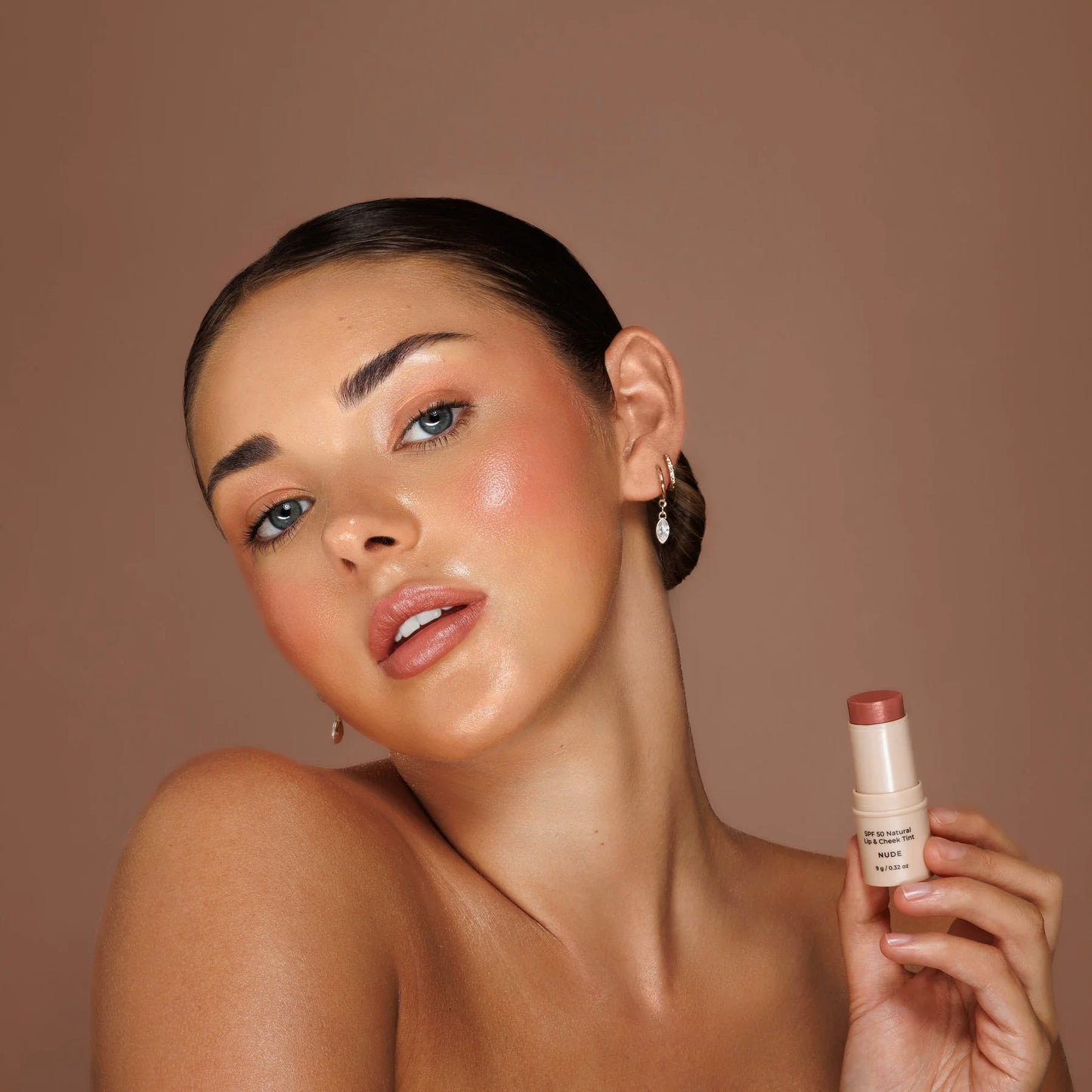 SPF 50+ Natural Lip & Cheek Tint - Nude 9g