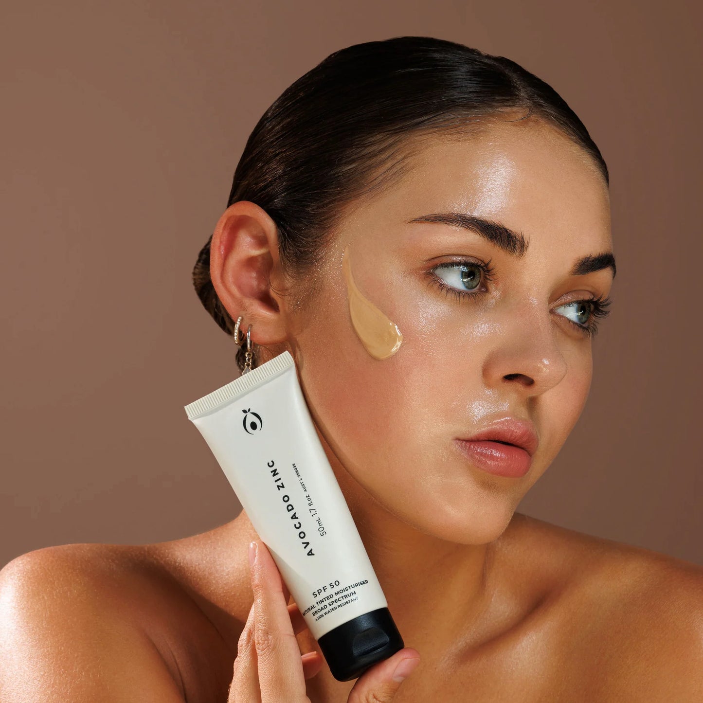 SPF 50+ Natural Tinted Moisturiser - Light-Medium 50mL