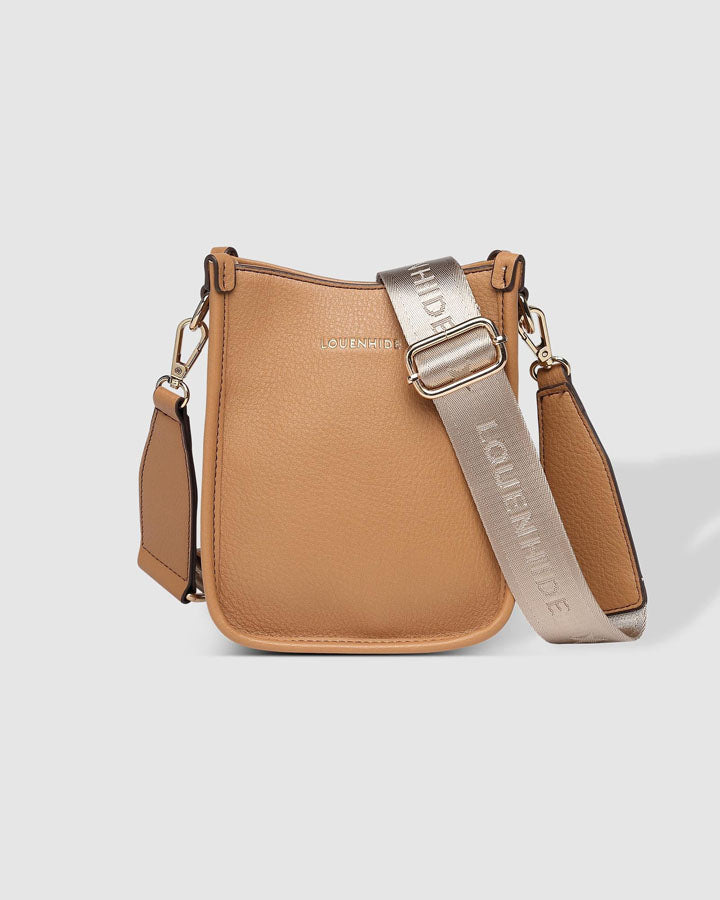 Parker Phone Crossbody Bag - Camel