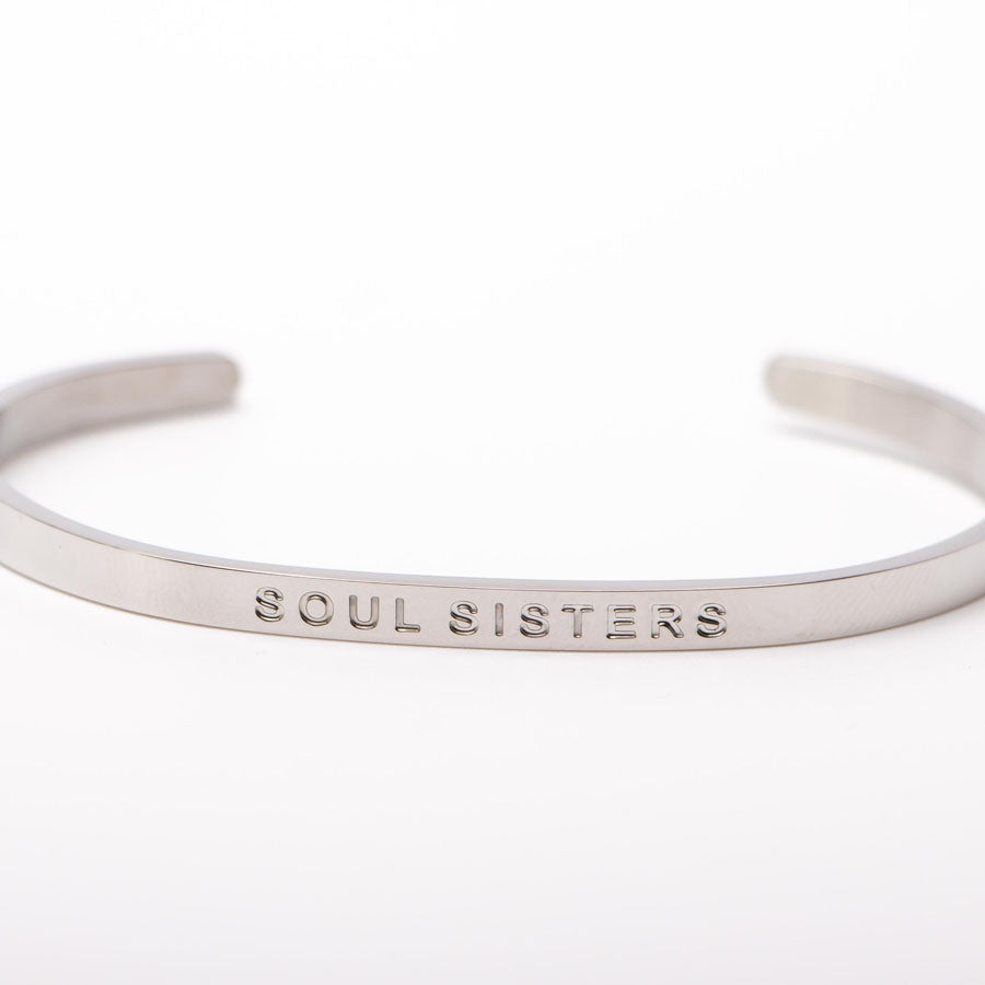 Soul Sisters - Engraved Bangle