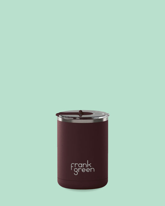 12oz Reusable Cup (hinge) - Chocolate