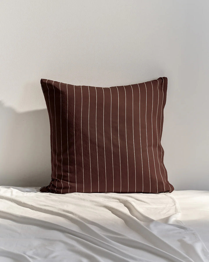 Euro Pillowcase - Mahogany