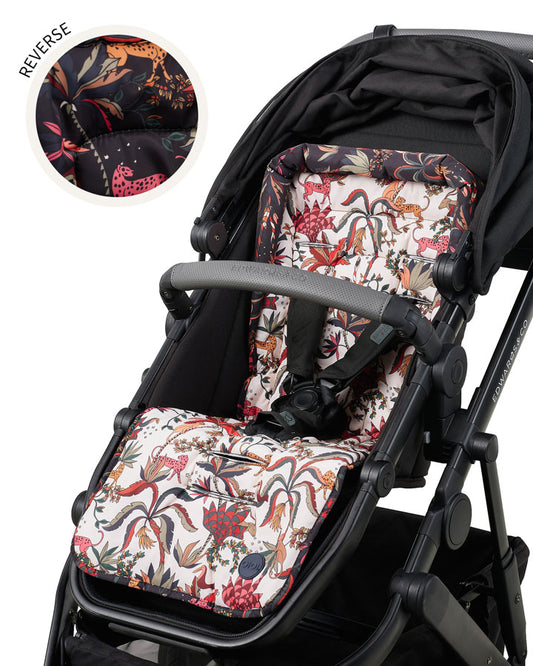 Reversible Pram Liner - Jungle