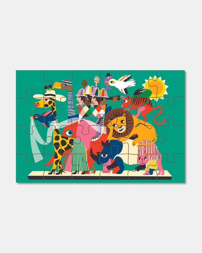 24 Piece Kids Puzzle - Animal Carnival