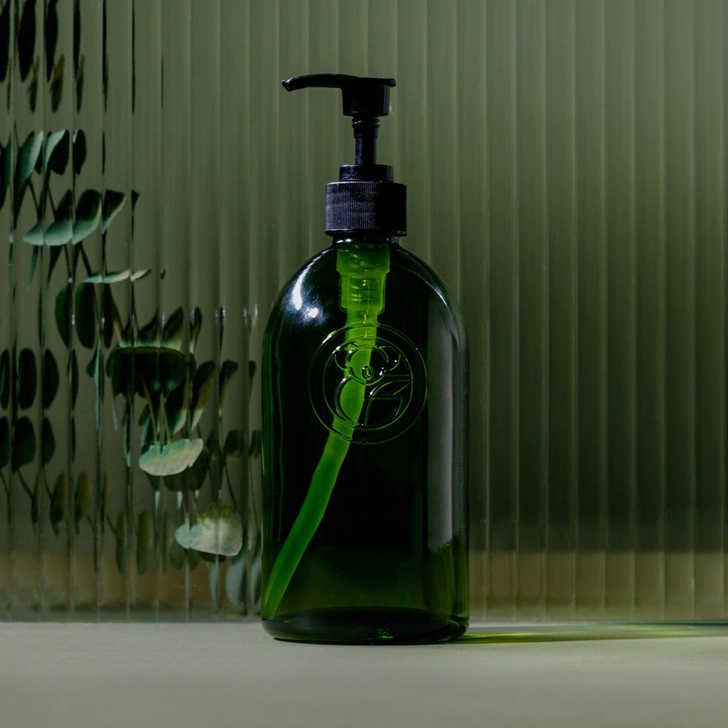 Koala Eco Apothecary Glass Pump Bottle