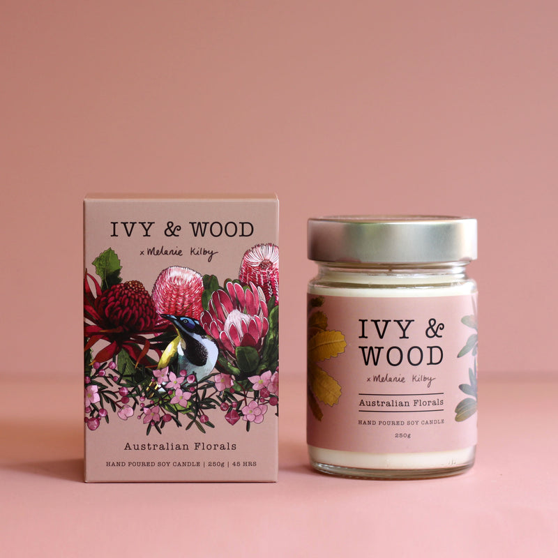 Australiana Soy Candle - Australian Florals