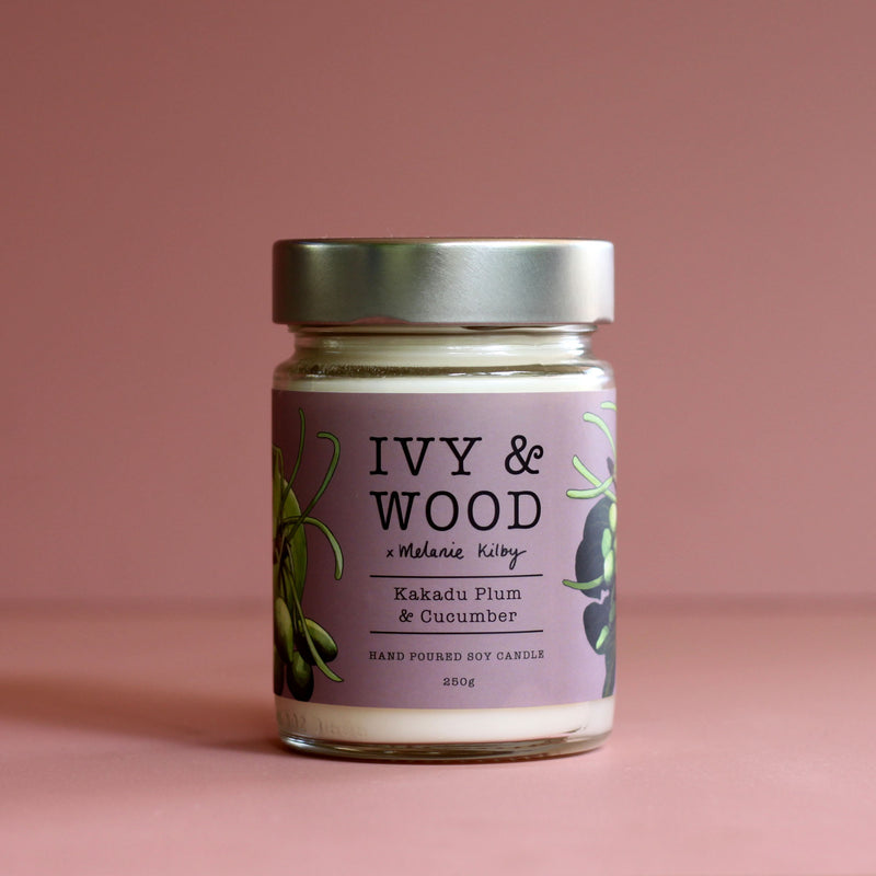 Australiana Soy Candle - Kakadu Plum & Cucumber