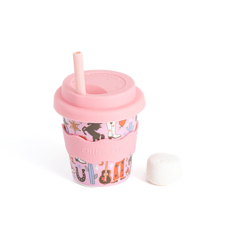 Babychino Cup 4oz - Cowgirl