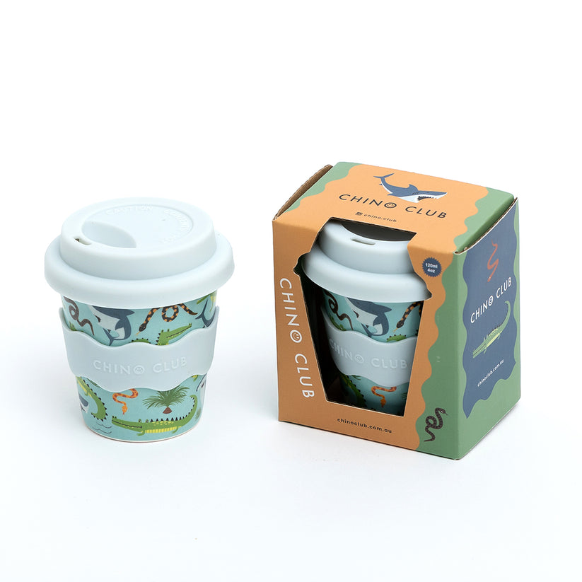 Babychino Cup 4oz - Deadly Animals