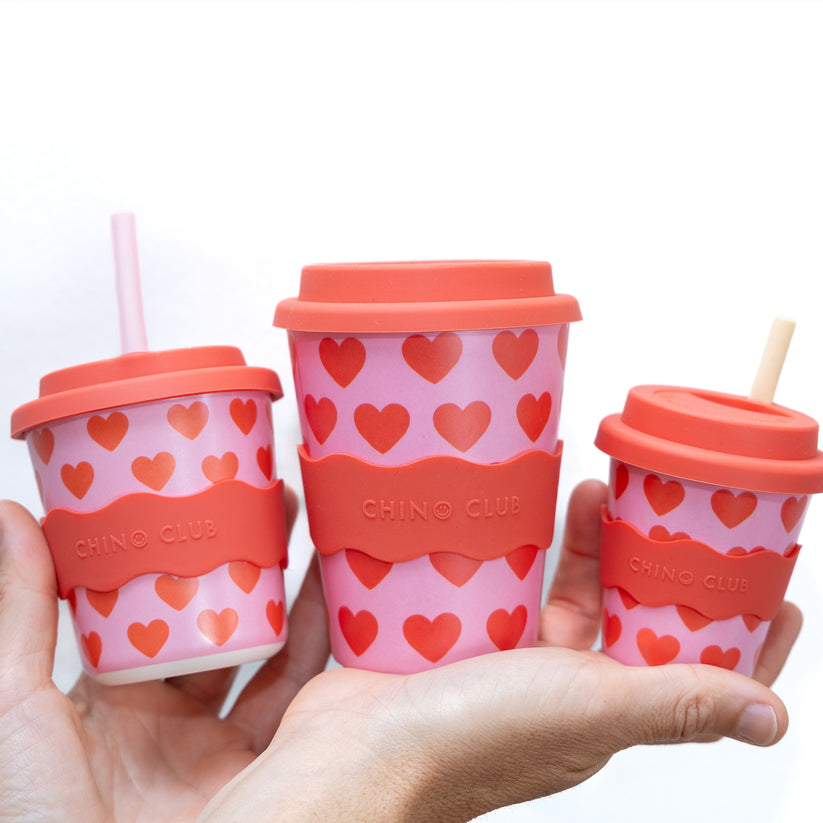 Babychino Cup 4oz - Hearts