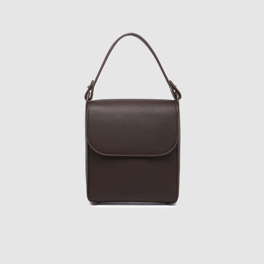 Bessie Crossbody Phone Bag - Chocolate