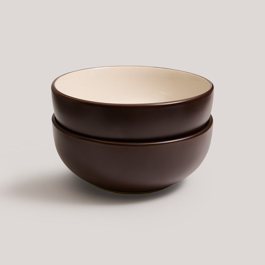 Breakfast Bowl - 2 Pack - Espresso