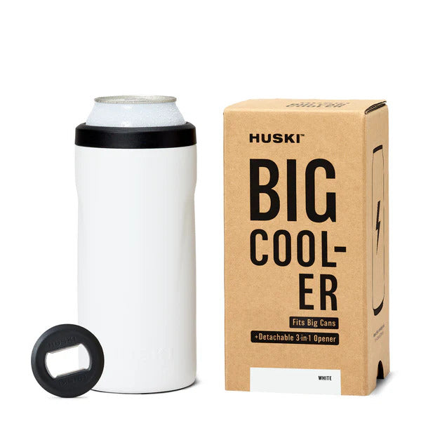 Huski Big Can Cooler - White