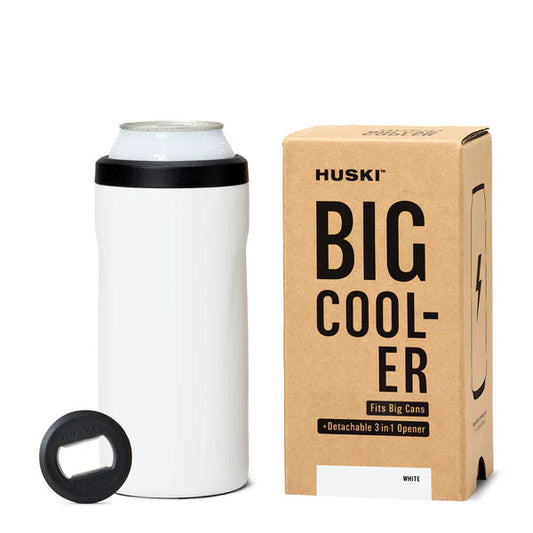 Huski Big Can Cooler - White