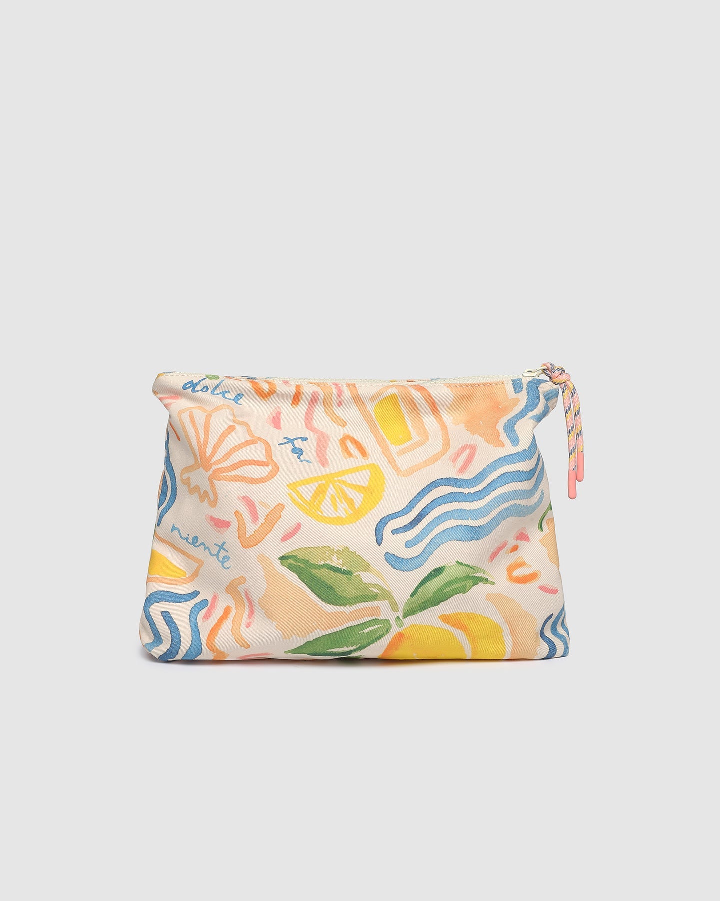 Carly Pouch - Lemon Print
