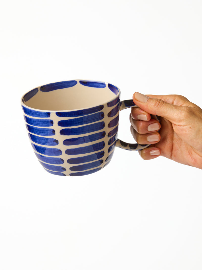 Chino Mug Boss - Blue Stripe
