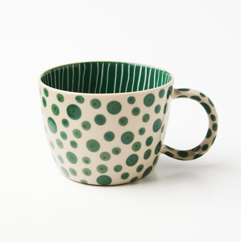 Chino Mug - Green Spot