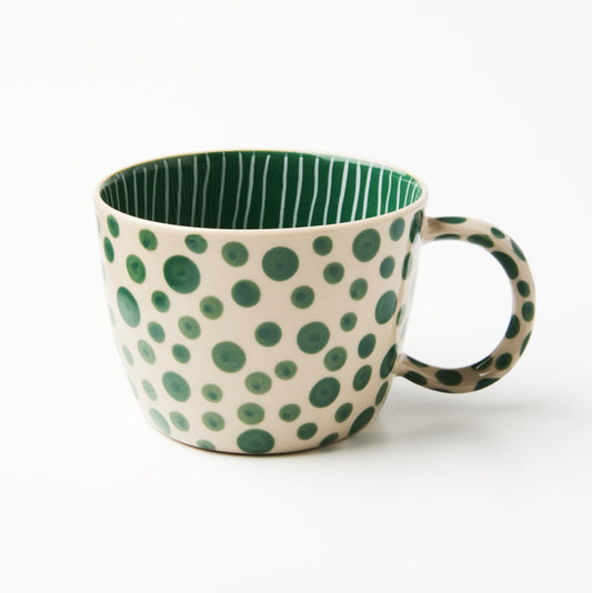 Chino Mug - Green Spot