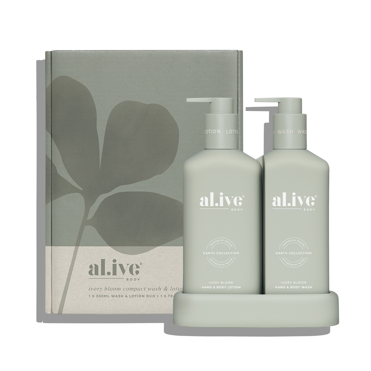 Compact Wash & Lotion Duo - Ivory Bloom