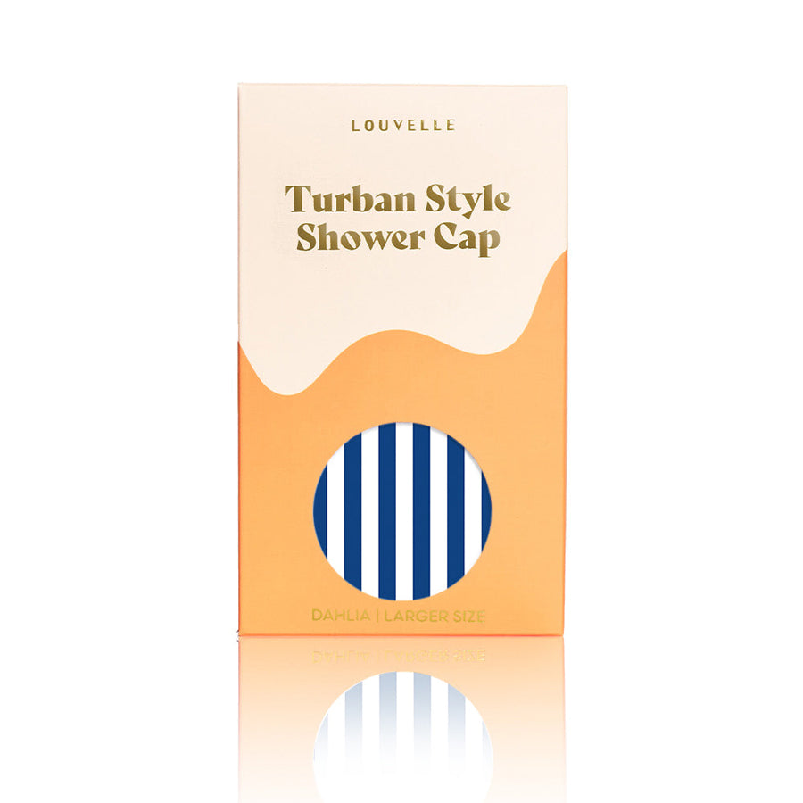 Dahlia Big Hair Shower Cap - Fontelina Stripe