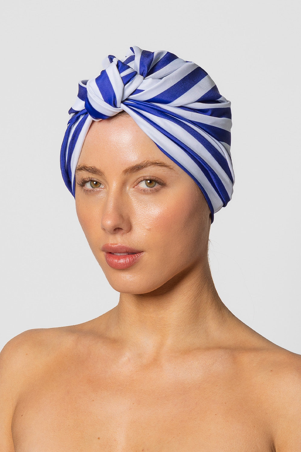 Dahlia Big Hair Shower Cap - Fontelina Stripe